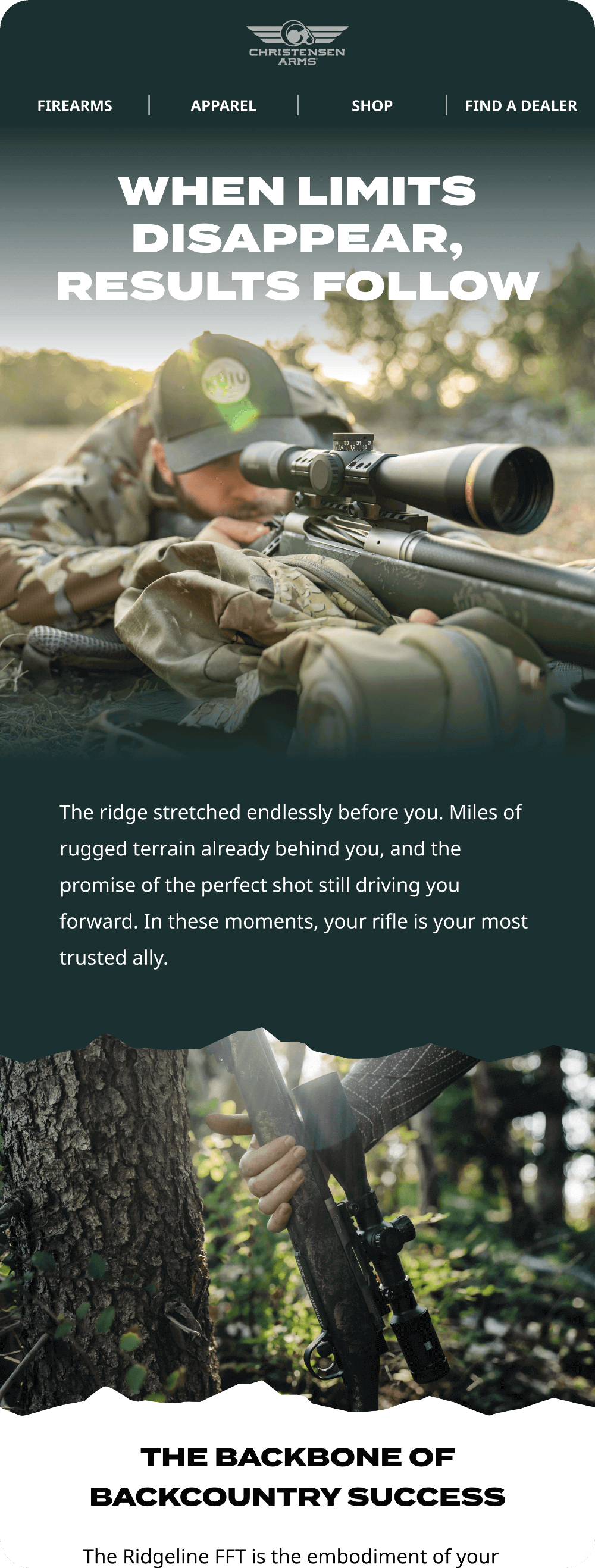 Christensen Arms Ridgeline FFT - Product Spotlight Christensen Arms Ridgeline FFT - Product Spotlight